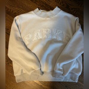 PARKE inside out varsity mockneck L/XL